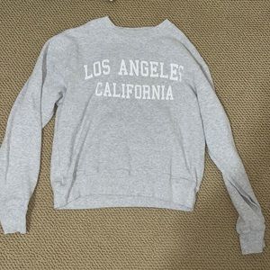 Brandy Melville Los Angeles California sweatshirt!!